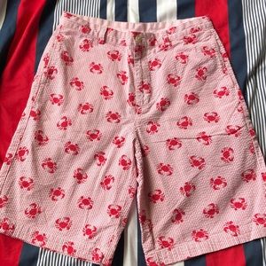 Vineyard Vines Seersucker Crab Shorts